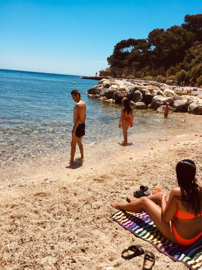 200M De La Plage ,3Mn Du Port A 50M Du Centre Ville Carry-le-Rouet Exteriér fotografie